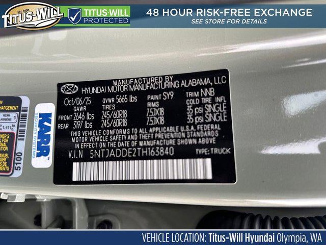 2026 Hyundai SANTA CRUZ SE