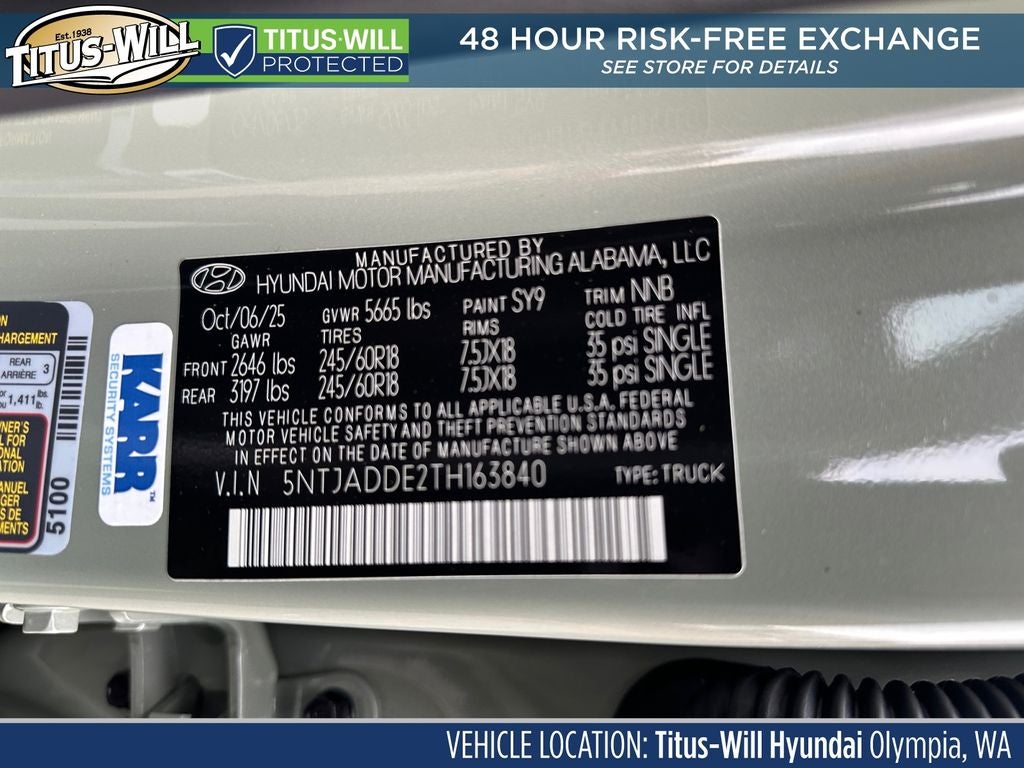 2026 Hyundai SANTA CRUZ SE