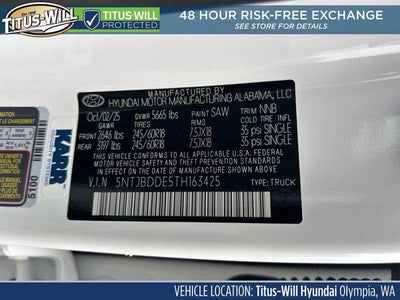 2026 Hyundai SANTA CRUZ SEL AWD