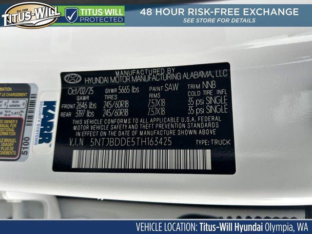 2026 Hyundai SANTA CRUZ SEL AWD