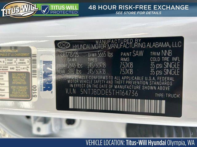 2026 Hyundai SANTA CRUZ SEL AWD