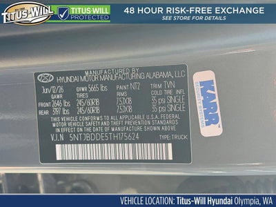 2026 Hyundai SANTA CRUZ SEL AWD
