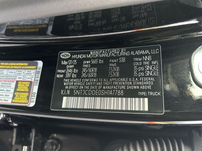 2025 Hyundai SANTA CRUZ SEL