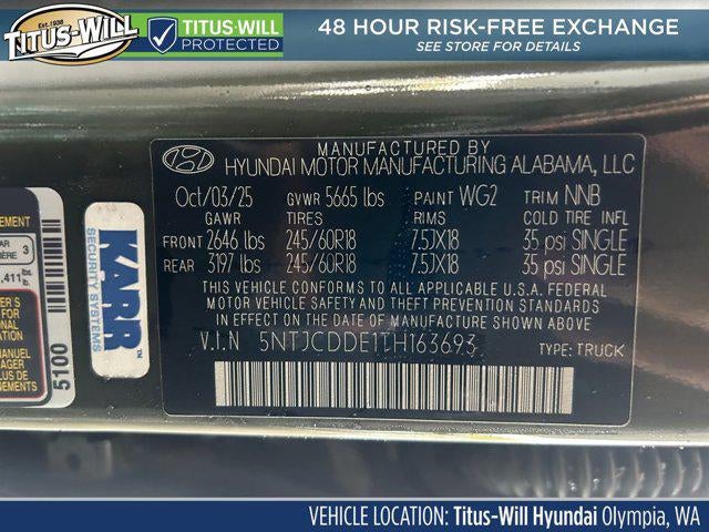 2026 Hyundai SANTA CRUZ SEL Activity AWD