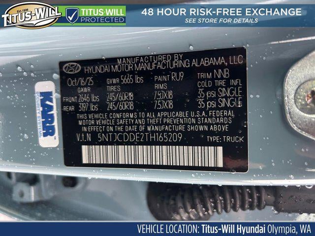 2026 Hyundai SANTA CRUZ SEL Activity AWD