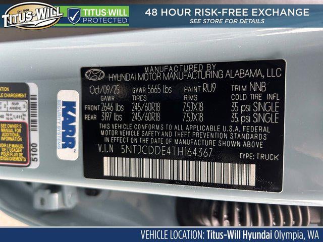 2026 Hyundai SANTA CRUZ SEL Activity AWD