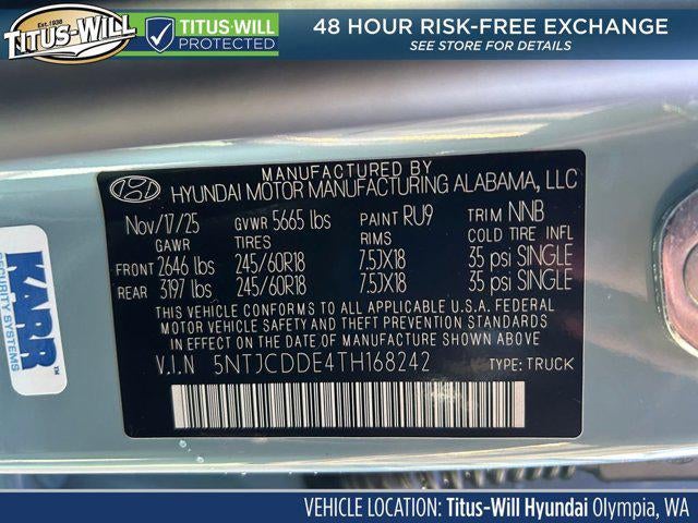 2026 Hyundai SANTA CRUZ SEL Activity AWD