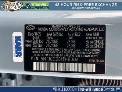 2026 Hyundai SANTA CRUZ SEL