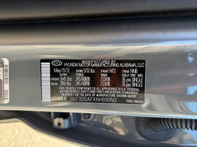 2022 Hyundai SANTA CRUZ SEL Premium