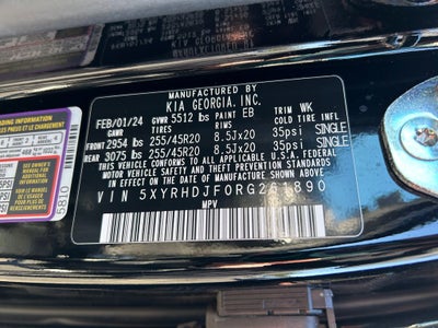 2024 Kia Sorento X-Line EX