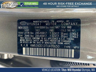 2026 Hyundai TUCSON HYBRID Blue