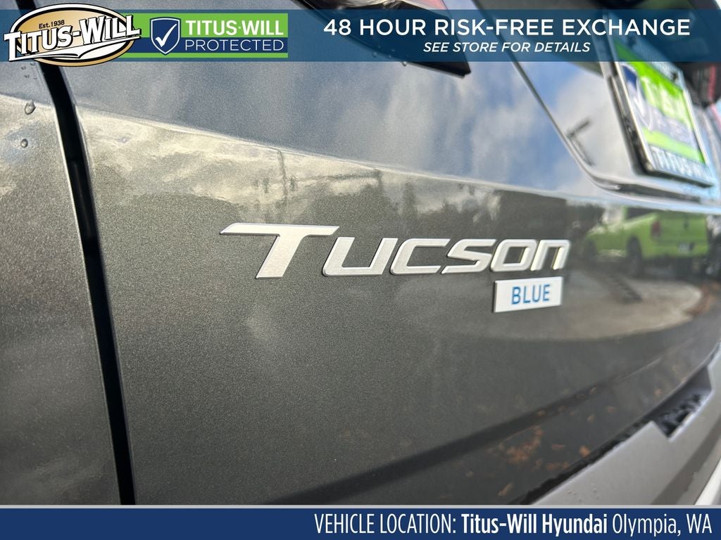 2026 Hyundai TUCSON HYBRID Blue