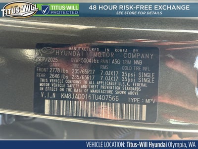 2026 Hyundai TUCSON HYBRID Blue