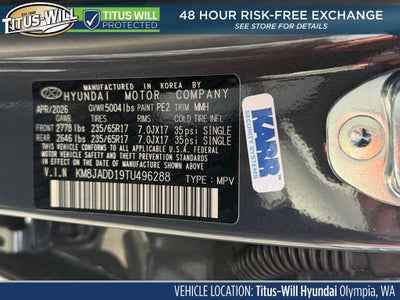 2026 Hyundai TUCSON HYBRID Blue