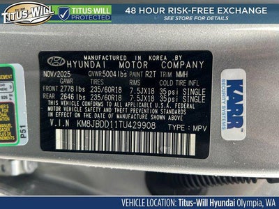 2026 Hyundai TUCSON HYBRID SEL AWD