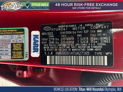 2026 Hyundai TUCSON HYBRID SEL