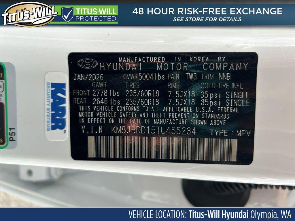 2026 Hyundai TUCSON HYBRID SEL AWD