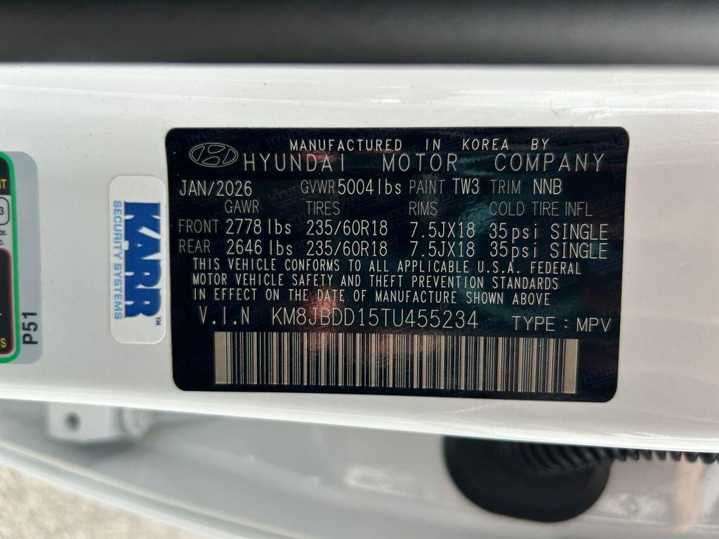2026 Hyundai TUCSON HYBRID SEL AWD