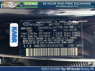 2026 Hyundai TUCSON HYBRID SEL
