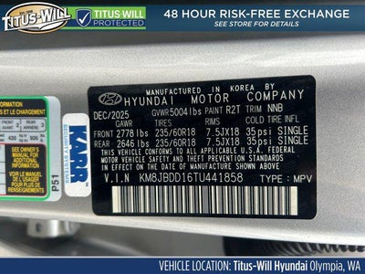 2026 Hyundai TUCSON HYBRID SEL AWD