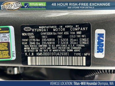 2026 Hyundai TUCSON HYBRID SEL AWD