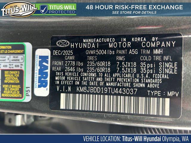 2026 Hyundai TUCSON HYBRID SEL AWD