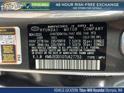 2026 Hyundai TUCSON HYBRID Limited