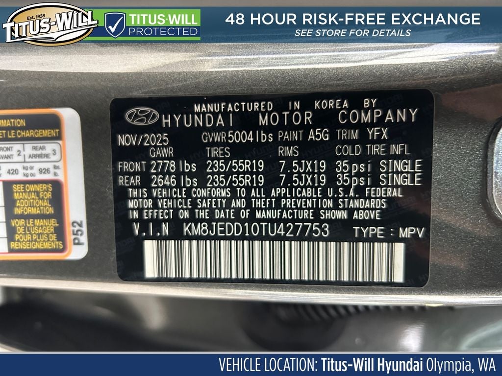 2026 Hyundai TUCSON HYBRID Limited