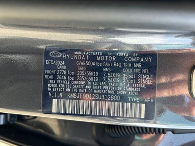 2025 Hyundai TUCSON HYBRID Limited