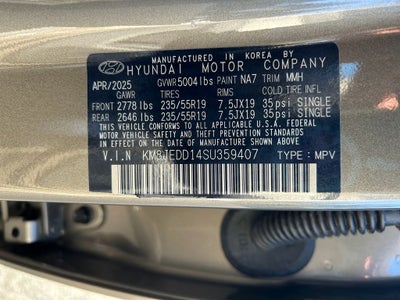 2025 Hyundai TUCSON HYBRID Limited