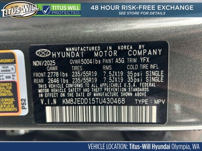 2026 Hyundai TUCSON HYBRID Limited