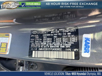 2026 Hyundai TUCSON HYBRID Limited