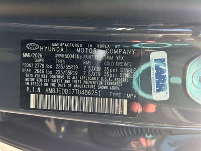 2026 Hyundai TUCSON HYBRID Limited