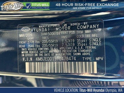 2026 Hyundai TUCSON HYBRID Limited