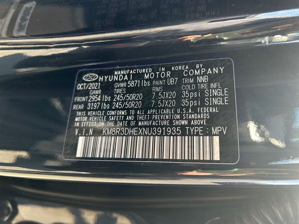 2022 Hyundai PALISADE SEL