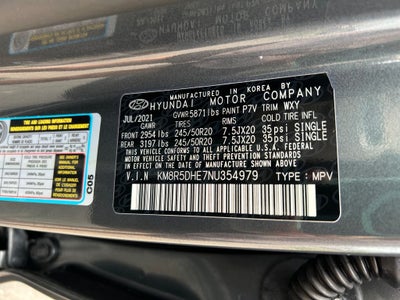 2022 Hyundai PALISADE Limited