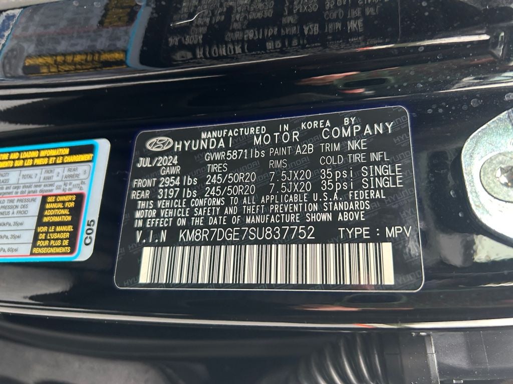 2025 Hyundai PALISADE Calligraphy Night Edition