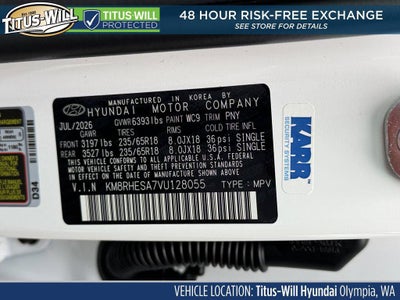 2027 Hyundai PALISADE HYBRID SEL Premium 7P