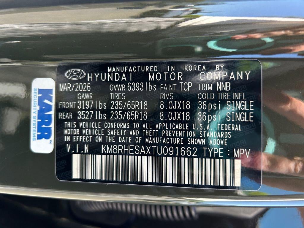 2026 Hyundai PALISADE HYBRID SEL Premium 8P
