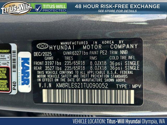 2026 Hyundai PALISADE SEL AWD