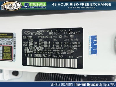 2027 Hyundai PALISADE SEL AWD
