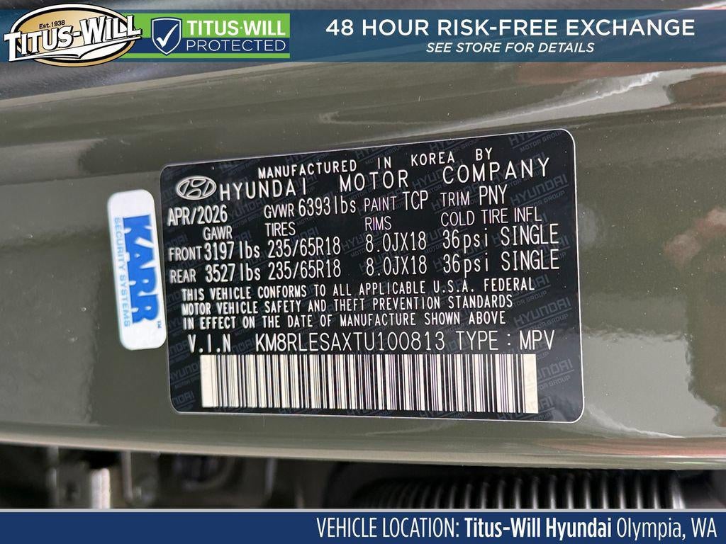 2026 Hyundai PALISADE HYBRID SEL 8P