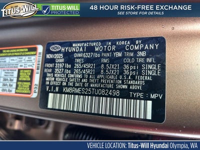 2026 Hyundai PALISADE Calligraphy