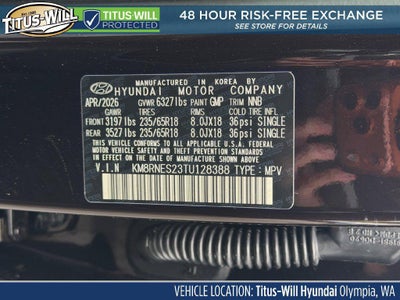 2026 Hyundai PALISADE SEL Premium AWD