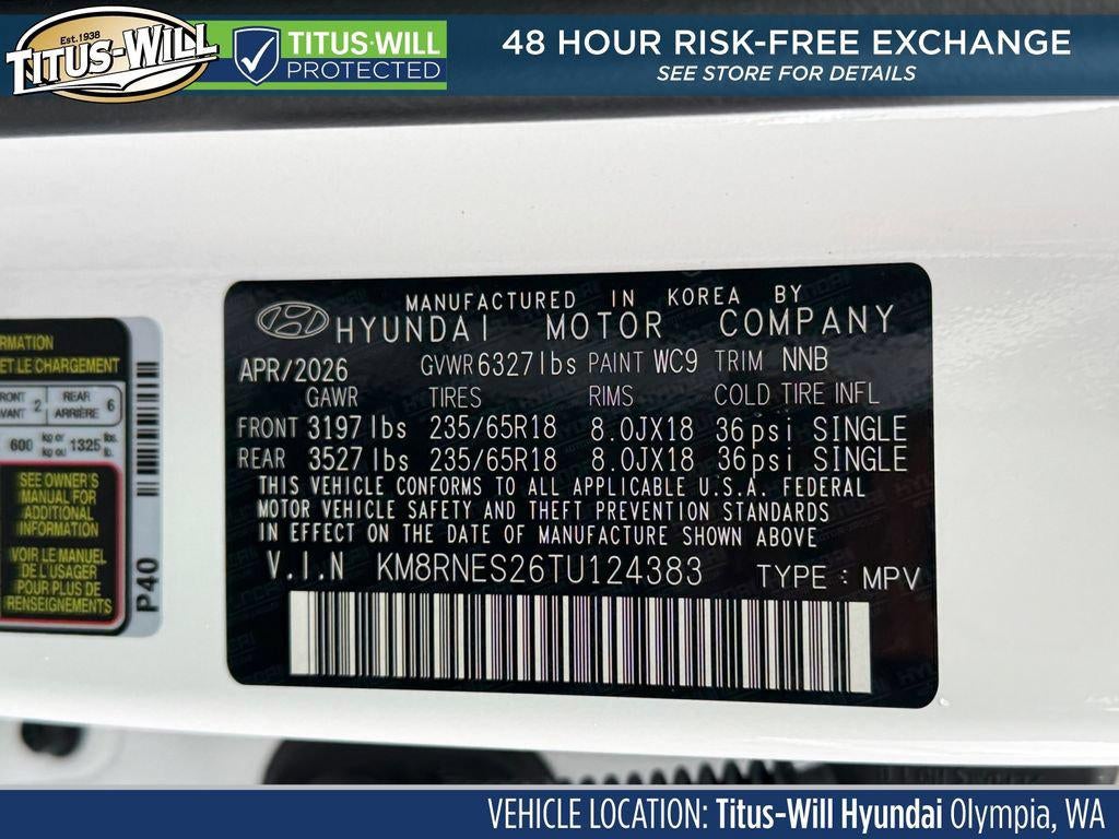 2026 Hyundai PALISADE SEL Premium AWD