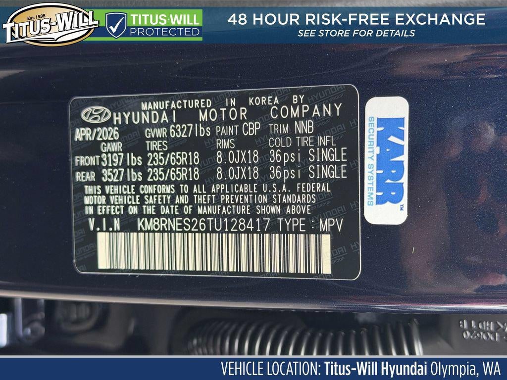 2026 Hyundai PALISADE SEL Premium AWD