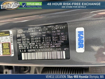 2026 Hyundai PALISADE SEL Premium AWD