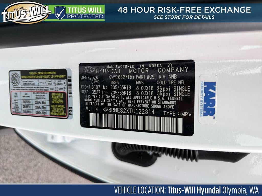 2026 Hyundai PALISADE SEL Premium AWD