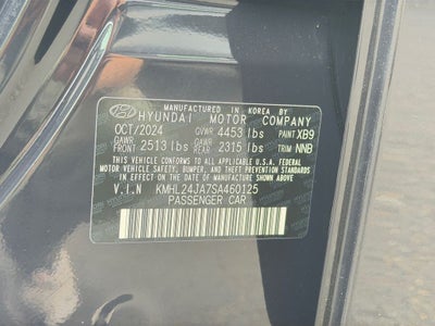 2025 Hyundai SONATA SE
