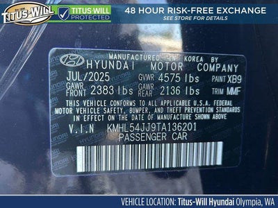 2026 Hyundai SONATA HYBRID Limited